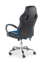 SCROLL executive o.chair, color: black / white / blue