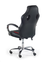 SCROLL executive o.chair, color: black / red / grey