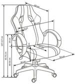 RADIX executive o.chair, color: grey / green