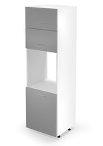 VENTO DP-60/214 high cargo cabinet, color: white / light grey