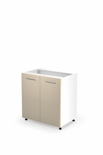 VENTO D-80/82 lower cabinet, color: white / beige