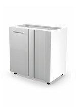 VENTO DN-100/82 corner lower cabinet, color: white