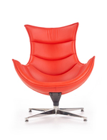 LUXOR leisure chair, color: red
