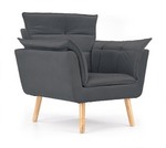 REZZO leisure chair, color: light grey