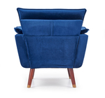 REZZO leisure chair, color: navy blue