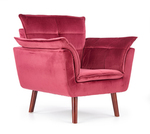 REZZO leisure chair, color: maroon