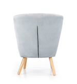 LANISTER leisure chair, color: light grey