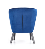 LANISTER leisure chair, color: navy blue