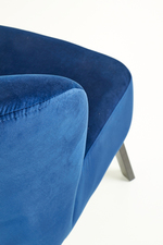 LANISTER leisure chair, color: navy blue