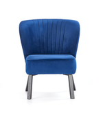 LANISTER leisure chair, color: navy blue