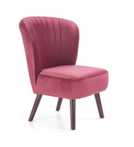 LANISTER leisure chair, color: maroon