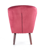 LANISTER leisure chair, color: maroon