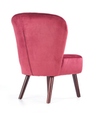 LANISTER leisure chair, color: maroon