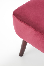 LANISTER leisure chair, color: maroon