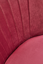 LANISTER leisure chair, color: maroon