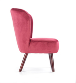 LANISTER leisure chair, color: maroon