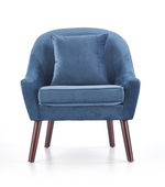 OPALE leisure chair, color: dark blue