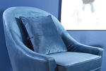 OPALE leisure chair, color: dark blue