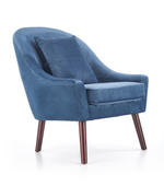 OPALE leisure chair, color: dark blue