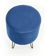 KHEOPS pouf, color: navy blue