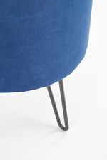 KHEOPS pouf, color: navy blue