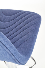H82 bar stool, color: navy blue