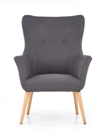COTTO leisure chair, color: dark grey