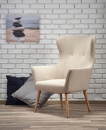 COTTO leisure chair, color: beige