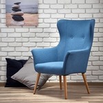 COTTO leisure chair, color: blue