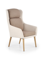 PURIO leisure chair, color: beige / brown