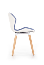K277 chair, color: light blue / white