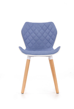 K277 chair, color: light blue / white