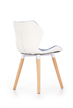 K277 chair, color: light blue / white
