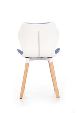 K277 chair, color: light blue / white