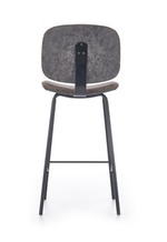 H84 bar stool, color: grey