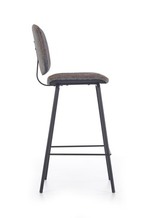 H84 bar stool, color: grey
