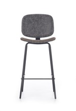 H84 bar stool, color: grey