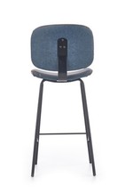 H84 bar stool, color: navy blue