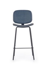 H84 bar stool, color: navy blue