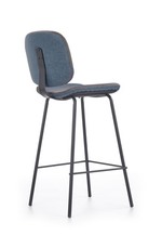 H84 bar stool, color: navy blue