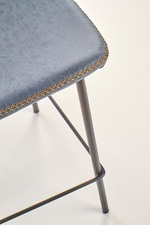 H84 bar stool, color: navy blue