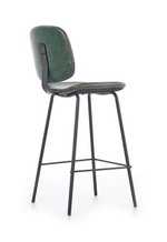 H84 bar stool, color: dark green