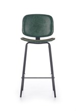 H84 bar stool, color: dark green