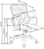 DESSERT o. chair, color: white / black