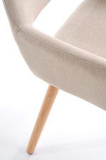 K283 chair, color: beige