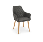 K287 chair, color: dark brown
