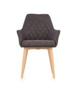 K287 chair, color: dark brown