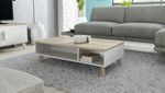 coffee table 60 LOTTA  dimond white/lsonoma oak