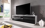 TV Stand MUZA white/black