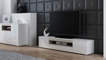 TV stand white/white/sonoma